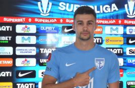 Vitalie Damaşcan a marcat al cincilea său gol în actuala ediţie de campionat a SuperLigii româneşti de fotbal (VIDEO)