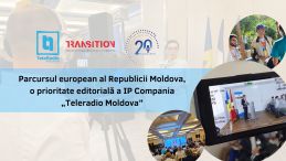 I.P. Compania „Teleradio-Moldova” a finalizat un proiect  privind reflectarea parcursului european al Republicii Moldova